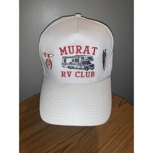 Murat RV Club White Hat Otto Brand One Size Fits Most Snap